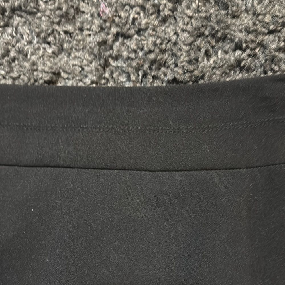 Classic Black Women's GEORGE Pencil Skirt with Back Split Size 8 - Picture 3 of 9